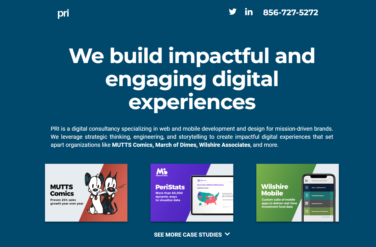 Web Development Service Landing Page Examples 2024