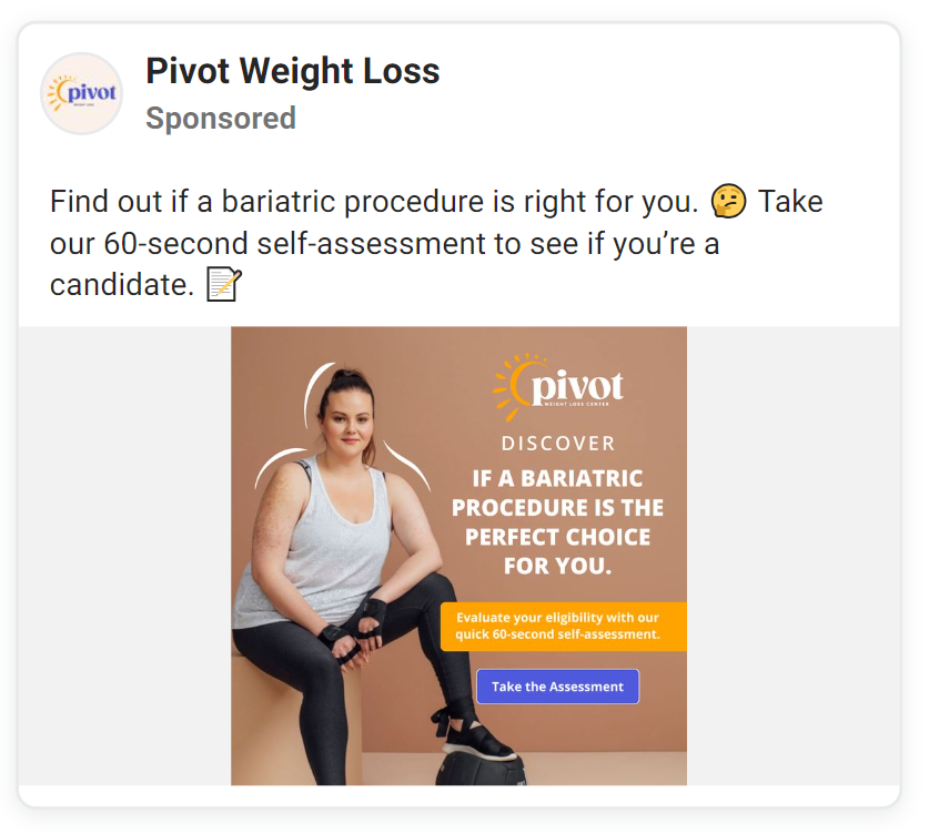 pivot-weight-loss-facebook-ad-example
